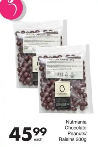 Save Hyper Nutmania Chocolate Peanuts/ Raisins offer
