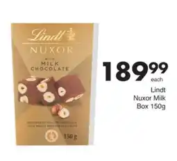 Save Hyper Lindt Nuxor Milk Box offer