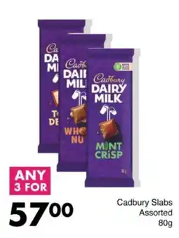 Save Hyper Cadbury Slabs Assorted offer