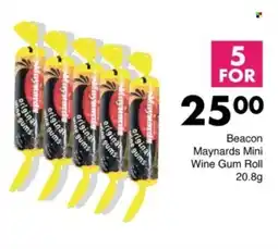 Save Hyper Beacon Maynards Mini Wine Gum Roll offer