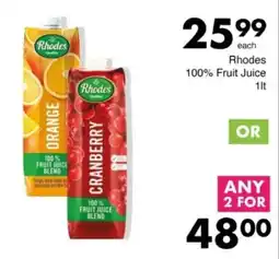 Save Hyper Rhodes 100% Fruit Juice offer