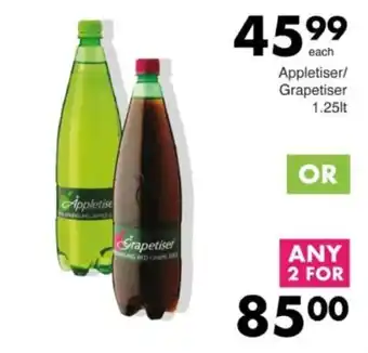 Save Hyper Appletiser/ Grapetiser offer