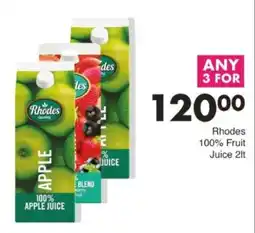 Save Hyper Rhodes 100% Fruit Juice offer