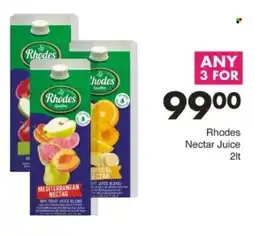 Save Hyper Rhodes Nectar Juice offer