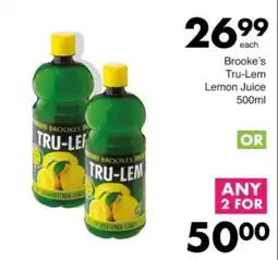 Save Hyper Brooke's Tru-Lem Lemon Juice offer