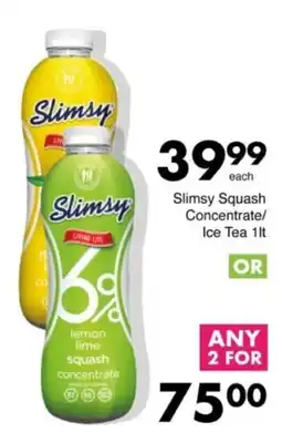 Save Hyper Slimsy Squash Concentrate/ Ice Tea offer