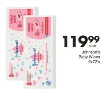 Save Hyper Johnson's Baby Wipes offer