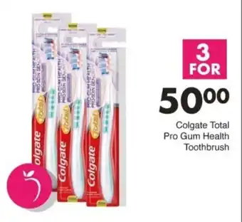 Save Hyper Colgate Total Pro Gum Health Toothbrush offer