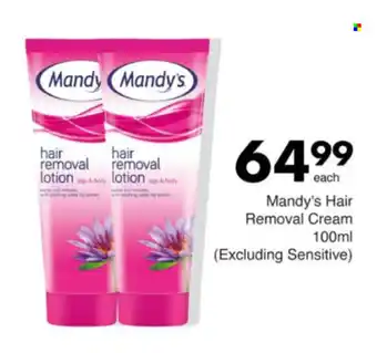 Save Hyper Mandy's Hair Removal Cream offer