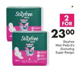 Save Hyper Stayfree Maxi Pads offer