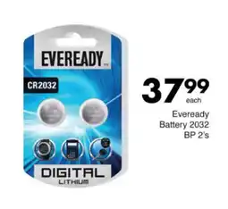Save Hyper Eveready Battery 2032 BP offer