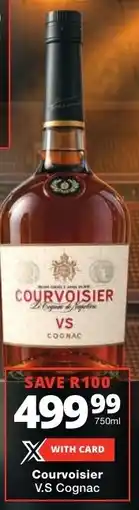 Checkers Liquor Shop Courvoisier V.S Cognac offer