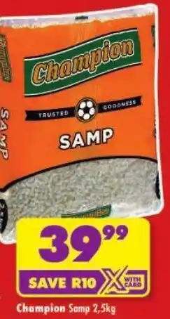Shoprite Champion Samp offer