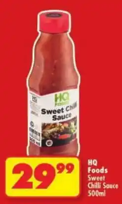 Shoprite HQ Foods Sweet Chilli Sauce offer