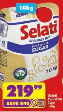 Shoprite Selati Pure White Sugar offer