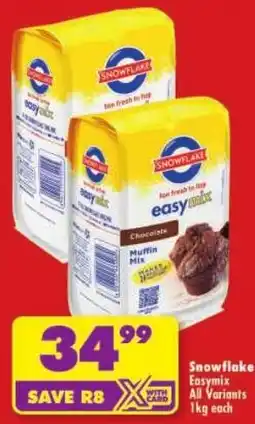 Shoprite Snowflake Easymix All Variants offer
