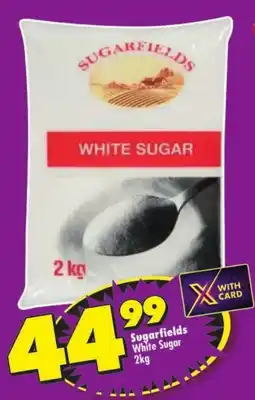 Shoprite Sugarfields White Sugar offer