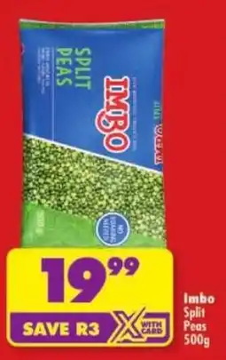 Shoprite Imbo Split Peas offer