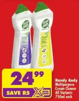 Shoprite Handy Andy Multipurpose Cream Cleaner All Variants offer