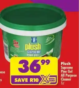 Shoprite Plush Supreme Pine Gel All Purpose Cleaner offer