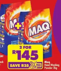 Shoprite Maq Hand Washing Powder offer