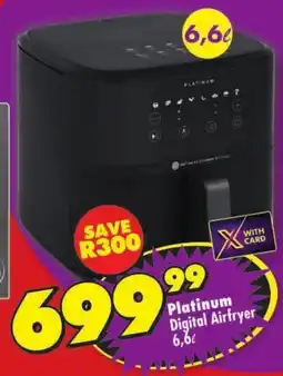 Shoprite Platinum Digital Airfryer offer
