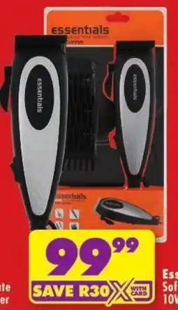 Shoprite Essentials Soft Grip Hair Clipper 10W offer