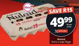 Checkers Nulaid Extra Large Eggs offer