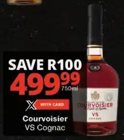 Checkers Courvoisier VS Cognac offer