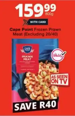 Checkers Cape Point Frozen Prawn Meat offer