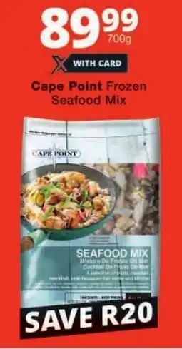 Checkers Cape Point Frozen Seafood Mix offer
