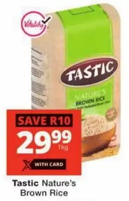 Checkers Tastic Nature's Brown Rice offer