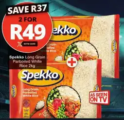 Checkers Spekko Long Grain Parboiled White Rice offer