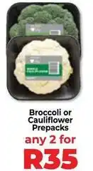 Food Lover's Market Broccoli or cauliflower prepacks offer