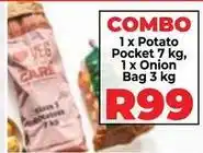 Food Lover's Market Potato pocket & onion bag offer