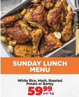 Food Lover's Market White rice, mash, roasted potato or barley offer