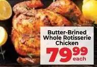 Food Lover's Market Whole rotisserie chicken offer
