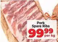 Food Lover's Market Pork spare ribs offer