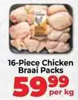 Food Lover's Market 16-piece chicken braai packs offer
