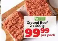 Food Lover's Market Ground beef offer