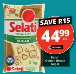 Checkers Selati Golden Brown Sugar offer
