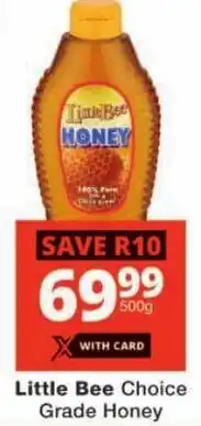 Checkers Little Bee Choice Grade Honey offer
