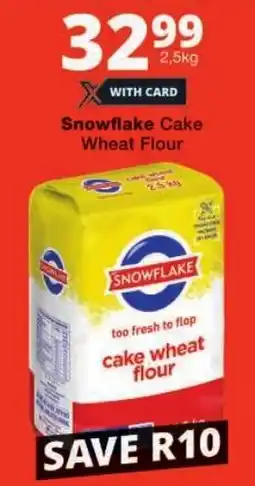 Checkers Snowflake Cake Wheat Flour offer