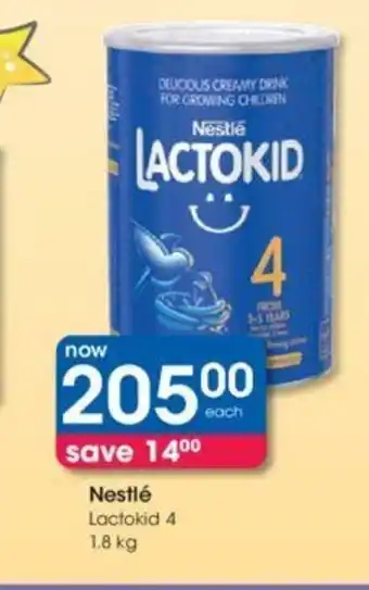 Clicks Nestle Lactokid 4 1.8kg offer