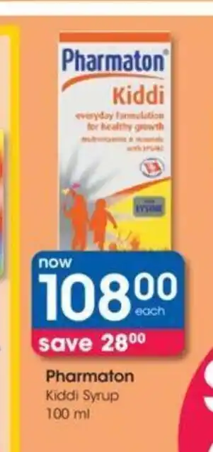 Pharmaton Kiddi Syrup 100 ml