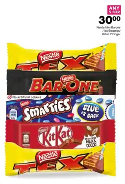 Save Hyper Nestle Mini Barone/ Tex/ Smarties/ Kitkat 2 Finger offer