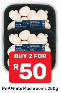 Pick n Pay Hypermarket PnP White Mushrooms offer