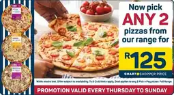 Pick n Pay Hypermarket Pizza offer