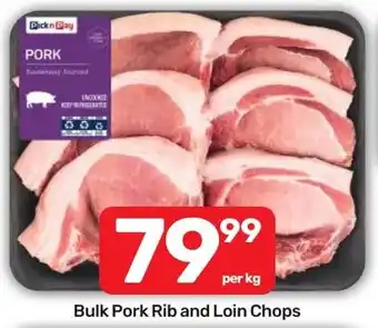 Pick n Pay Hypermarket Bulk Pork Rib and Loin Chops offer