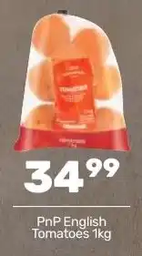 Pick n Pay Hypermarket PnP English Tomatoes offer